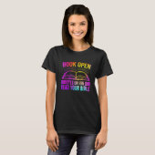 Book Open Eyes On Him Read Your Bible T-shirt (Voorkant volledig)