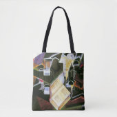 Book, Pipe and Glasses, Juan Gris,  Cubisme Tote Bag (Voorkant)