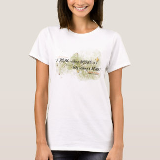 Book Quote Dames Blouse T-shirt