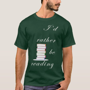 Book Read Study Literature Reader Author Gift Idee T-shirt
