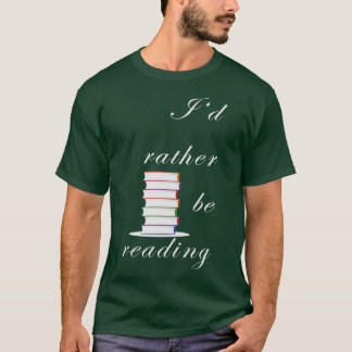 Book Read Study Literature Reader Author Gift Idee T-shirt