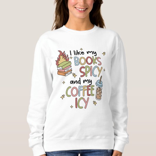 Book Reader Sweatshirt Funny (Voorkant)