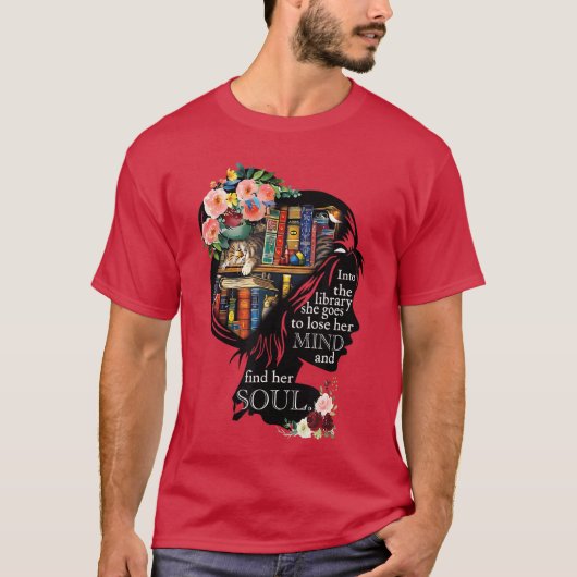 Book Reading Bookworm Book Lover Women Kids Girls  T-shirt (Voorkant)