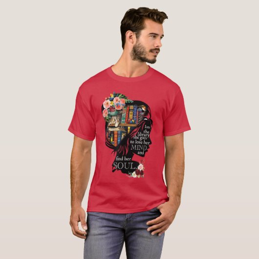 Book Reading Bookworm Book Lover Women Kids Girls T-shirt (Voorkant volledig)