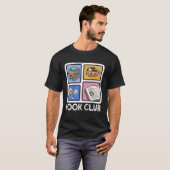 Book Reading Club Bookworm Book Discussion Club    T-shirt (Voorkant volledig)