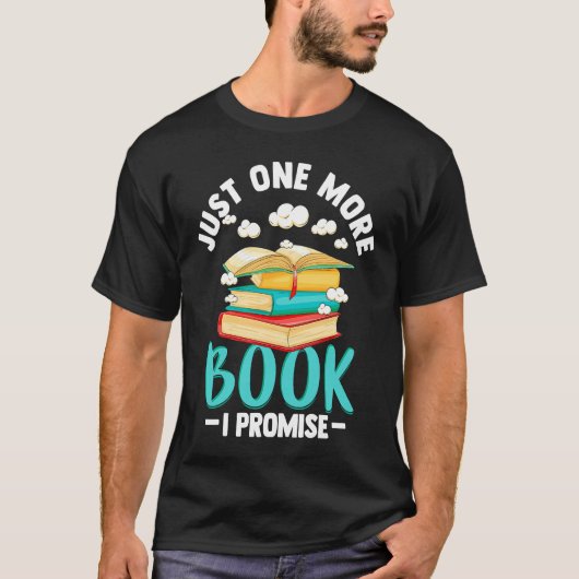 Book Reading  Library Books Reader Bookworm T-shirt (Voorkant)