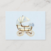 Book Request Antiek Carriage Blue Gold Informatiekaartje (Achterkant)