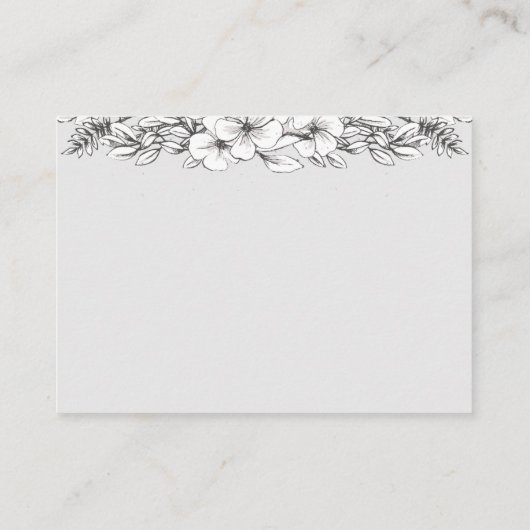 Book Request Baby shower Invitation Insert Card Informatiekaartje (Achterkant)