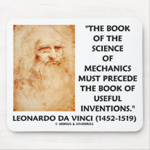 Book Science Mechanics Precede Inventions da Vinci