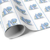 Book Shelf Wrapping Paper Cadeaupapier (Rol Hoek)