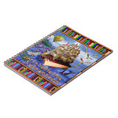 Book Ship Ocean Scene met Emily Dickinson Quote Notitieboek (Linkerzijde)