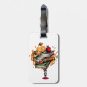 Book Smart Bagagelabel (Achterkant verticaal)