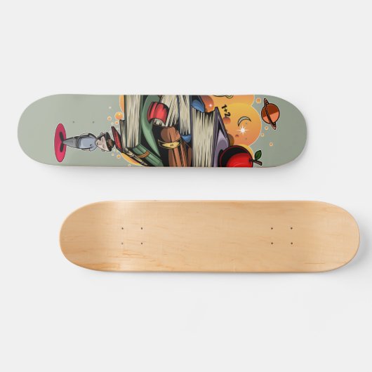 Book Smart Persoonlijk Skateboard (Horizontaal)