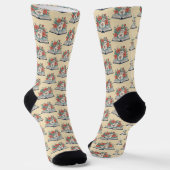 Book Socks Sokken (Gebogen)
