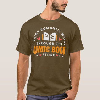 Book Stuff Book Lovers Comic Book187 T-shirt
