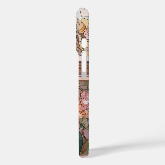 Book Theme Stained Glass Phone Case (Achterkant / Links)