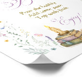 Book Themed Bridal Shower Mimosa Bar Poster (Hoek)