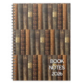 Book Tracker Notes 2026 Notitieboek (Voorkant)