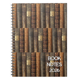 Book Tracker Notes 2026 Notitieboek