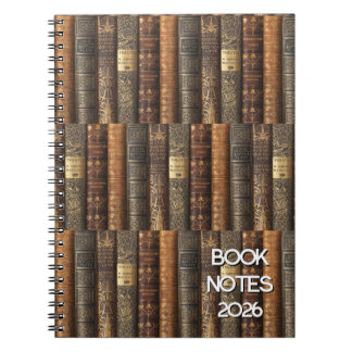Book Tracker Notes 2026 Notitieboek