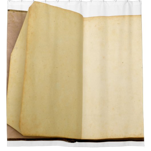 Book vintage old texture retro douchegordijn (Voorkant)