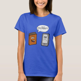 Book vs eBook T-shirt