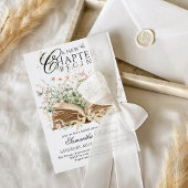 Book Wildflower A New Chapter Begin bridal Shower Kaart