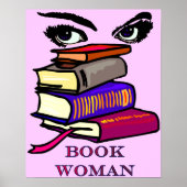 Book Woman Print (Voorkant)