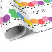 Book Worm Caterpaal Cadeaupapier (Rol Hoek)