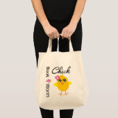 Book Worm Chick Tote Bag (Voorkant (product))