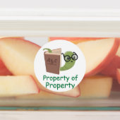 Book Worms Labels (Aangebracht)