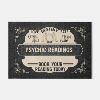 Book Your Reading Today Mat, Psychic Reading Deurmat