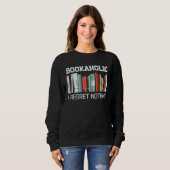 Bookaholic  Book  Reading Student Librarian Trui (Voorkant volledig)