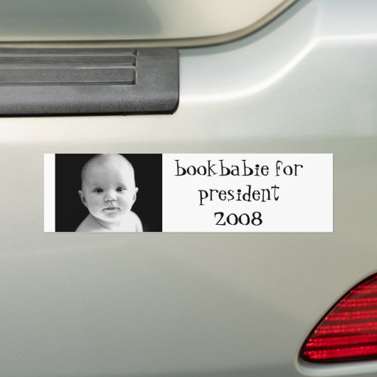 bookbabibobumper sticker (Op auto)