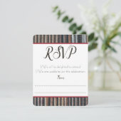  Bookcase RSVP / Reactie Kaart (Staand voorkant)