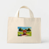 Bookchander Lunchtijd Mini Tote Bag (Voorkant)