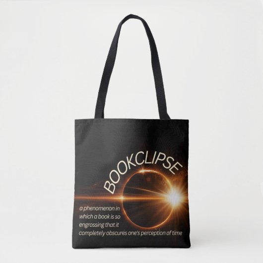 Bookclipse-Canvas tas (Voorkant)