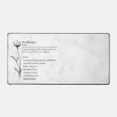 Bookeeper Definitie Grappige Synoniemen Bureaumat (Voorkant)