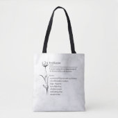 Bookeeper Definitie Grappige Synoniemen Tote Bag (Voorkant)