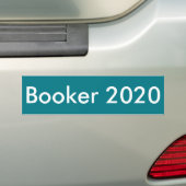 Booker 2020-Bumpersticker Bumpersticker (Op auto)