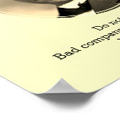 BOOKER T WASHINGTON Black History Quote Scripting Poster (Hoek)