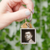 Booker T. Washington de grote accommodatie Sleutelhanger (Hand)