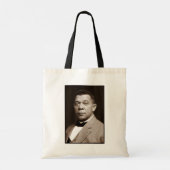 Booker T. Washington de grote accommodatie Tote Bag (Achterkant)