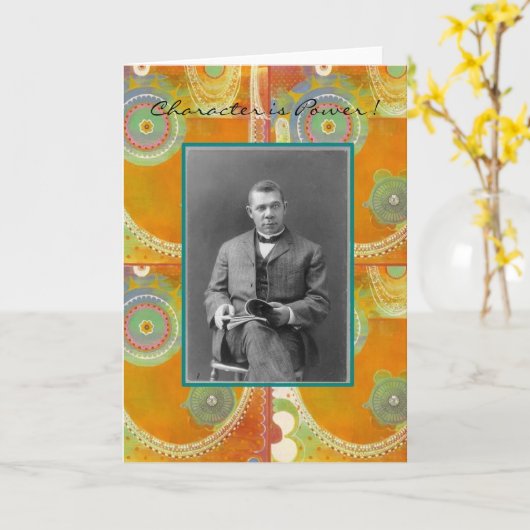 Booker T. Washington Kaart (Gele Bloem)