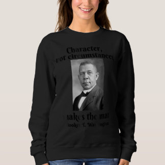 Booker T Washington karakter maakt Man zwart hist Trui