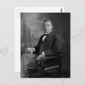 Booker T. Washington Portret door Harris & Ewing Briefkaart (Voorkant / Achterkant)