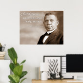 Booker T. Washington Poster (Thuiskantoor)