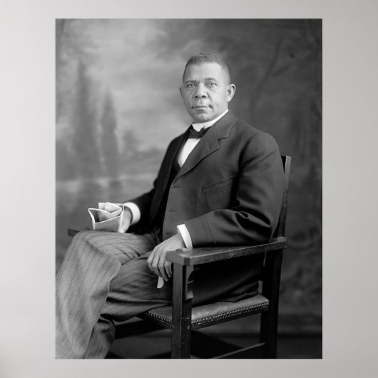 Booker T. Washington Poster (Voorkant)