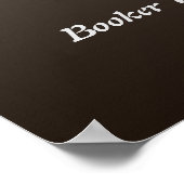 Booker T. Washington Quote over waarheid, juist, g Poster (Hoek)