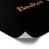 Booker T. Washington Quote over waarheid, juist, g Poster (Hoek)